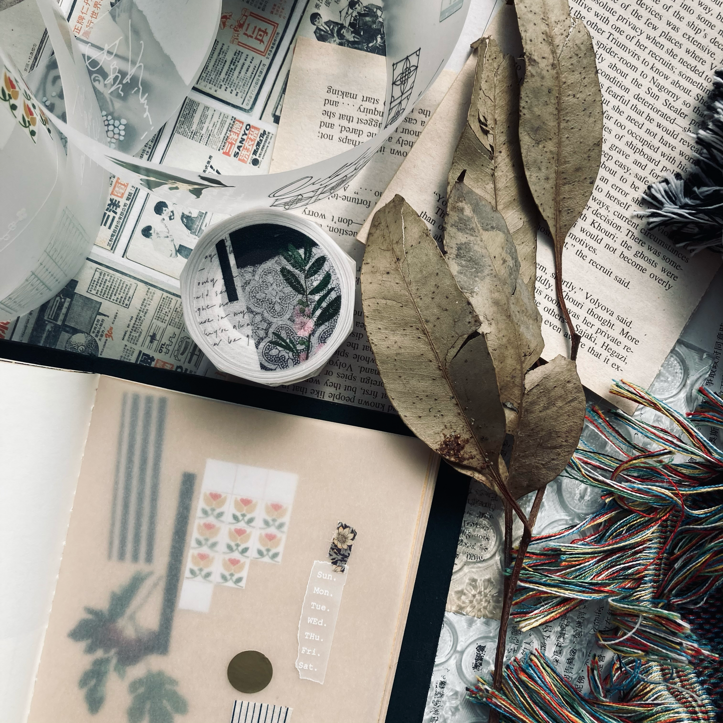 Somesortof.fern Tracing Paper - Begonia (non adhesive)