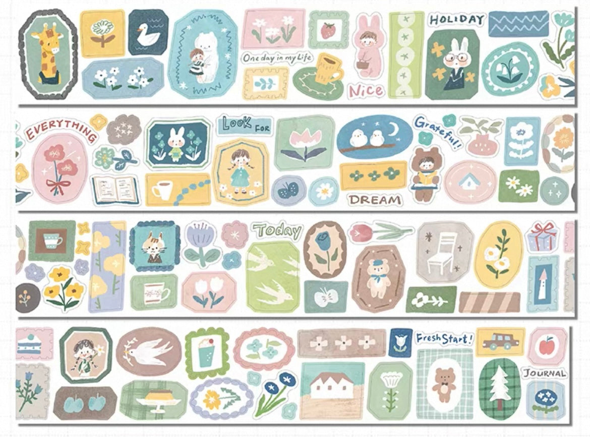 zZoton Molinta Kiss Cut PET Tape - A Little Piece