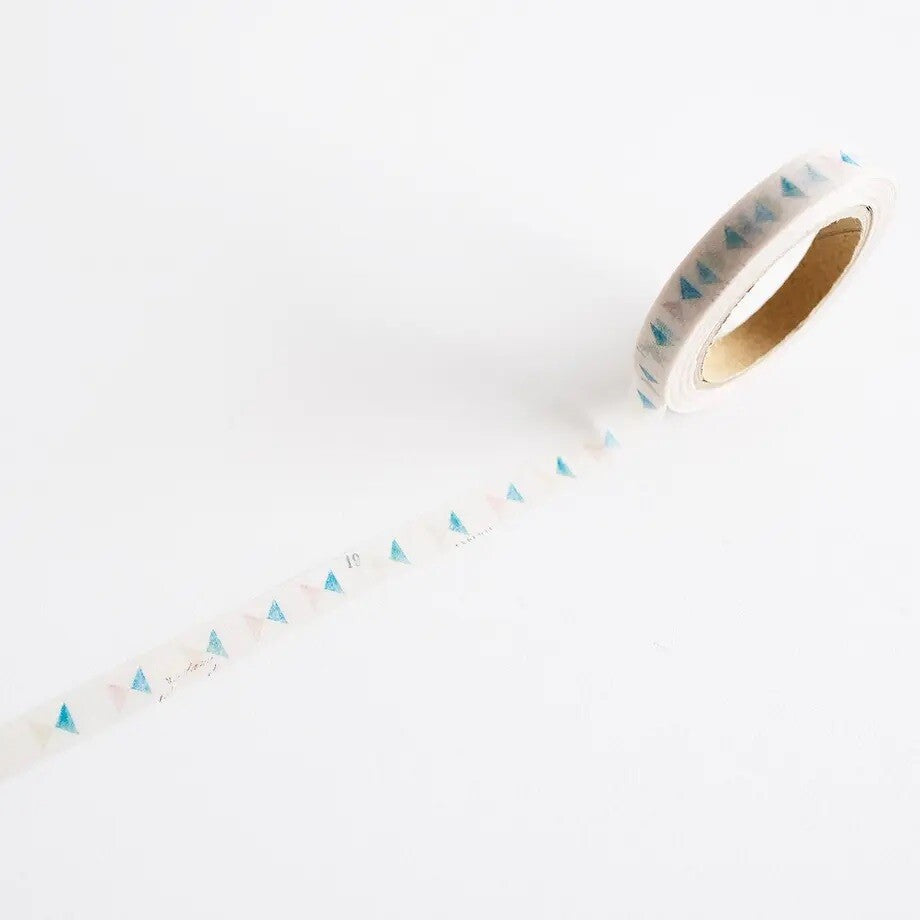 YOHAKU Slim Washi Tape Tabibito L-008