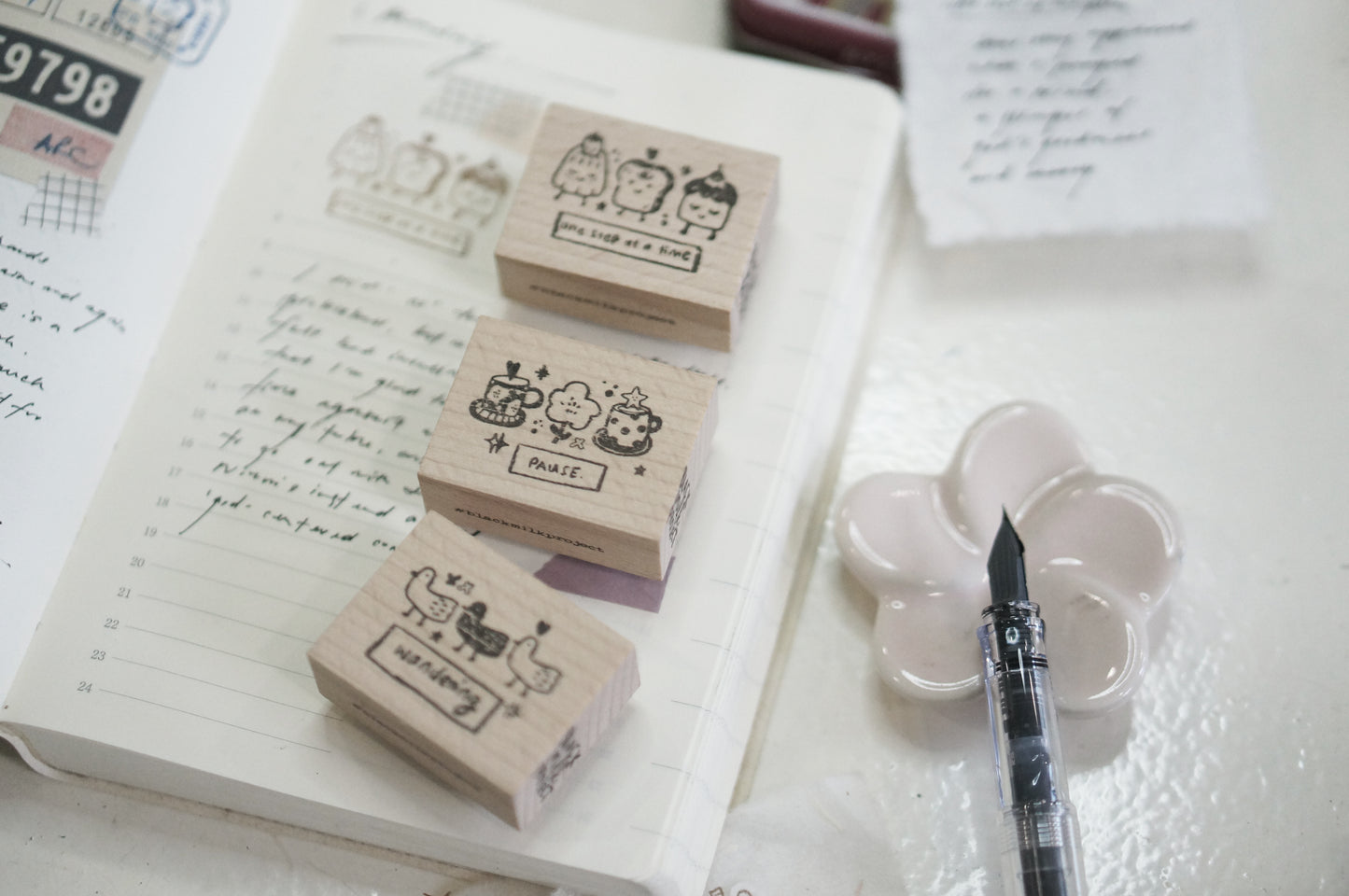Black Milk Project Rubber Stamps - This Moment Medium