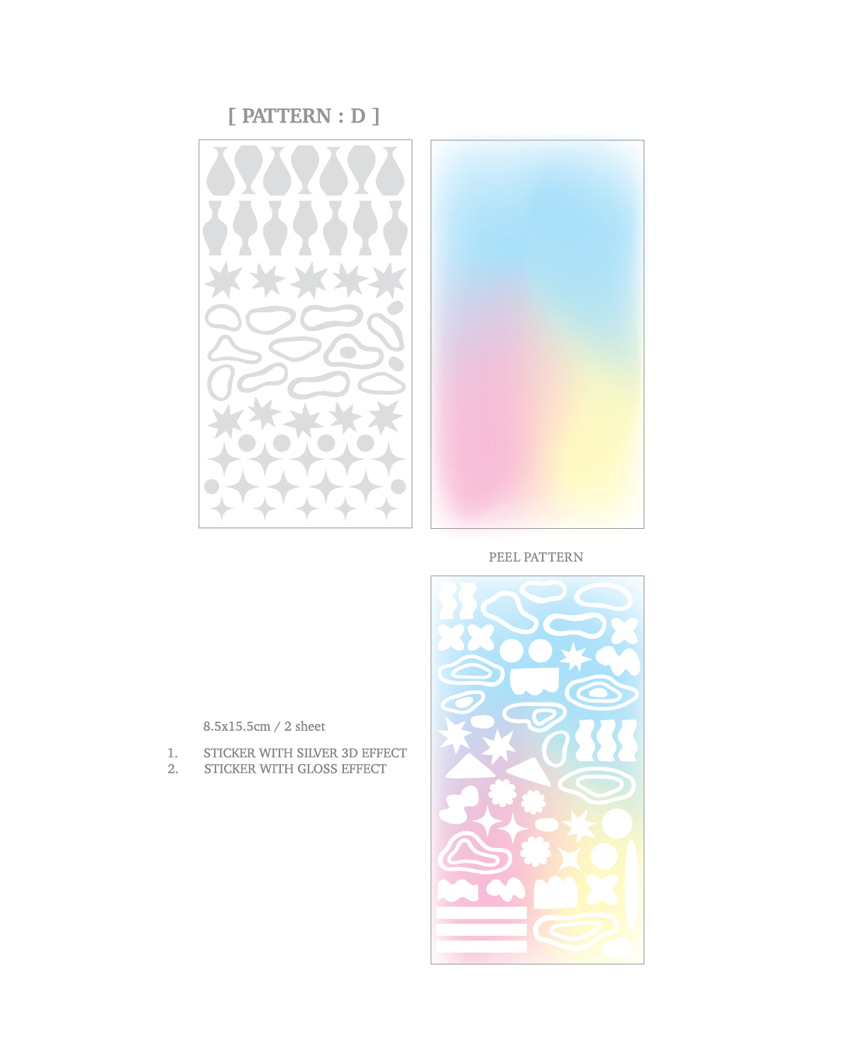 Kurukynki Mod Shape Sticker Sheet (Copy)