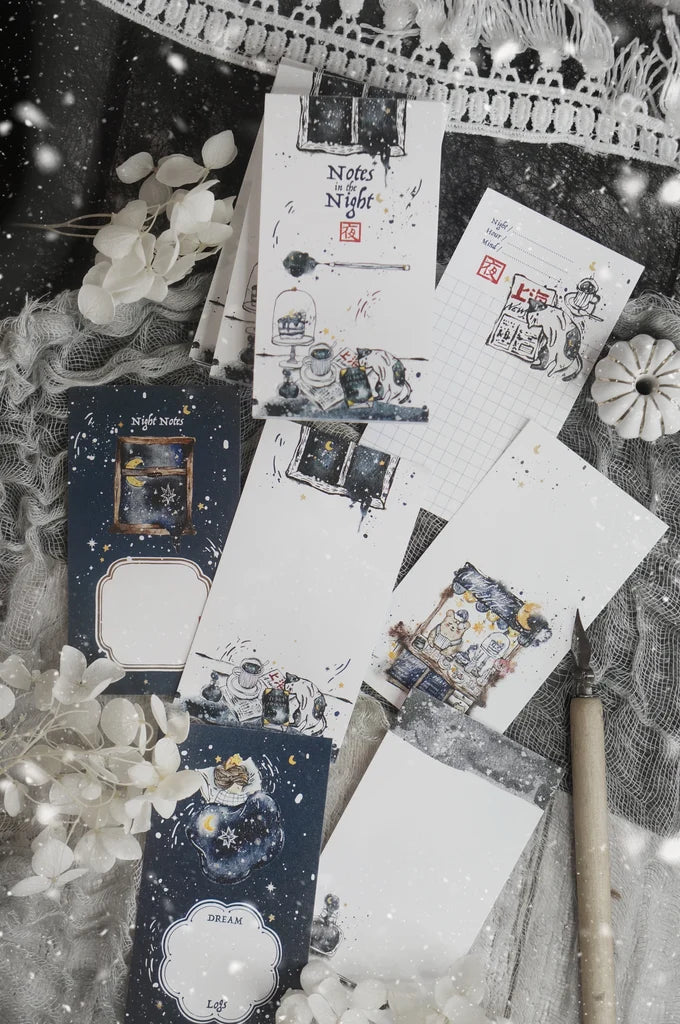 Black Milk Project Notes in the Night Collection - Night Journal Memo Pad
