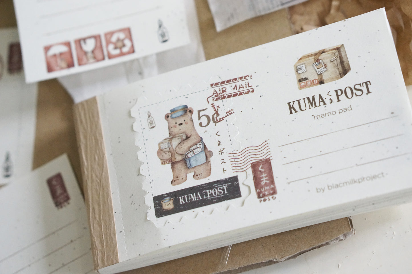 Black Milk Project Memo Pad - Kuma Post