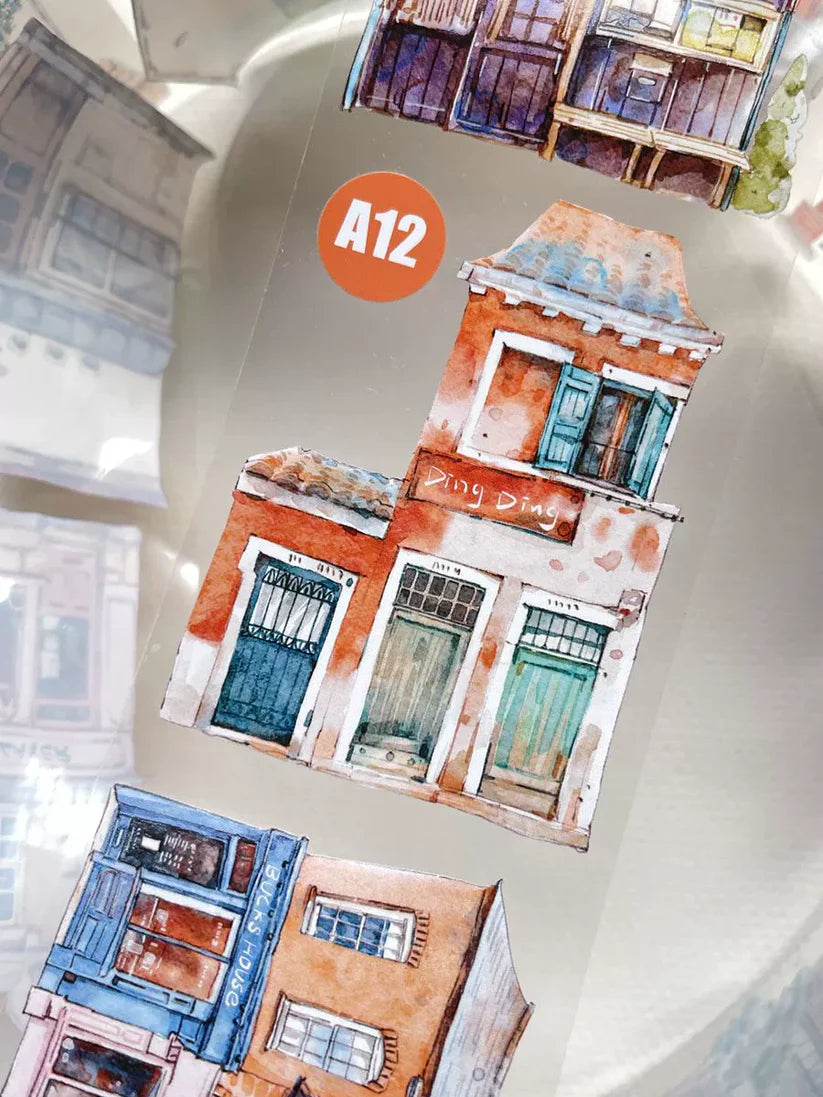 Seahorse Forest Vol 2 Clear PET Tape - A12 Small House