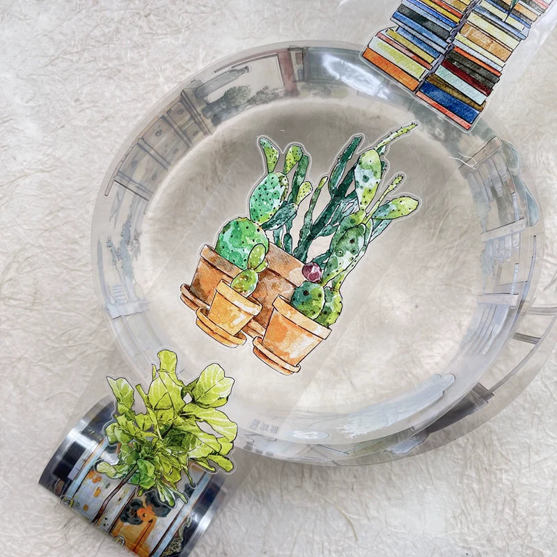 Ding Ding Vol 8 Clear Pre-Cut PET Tape - #29 Reside