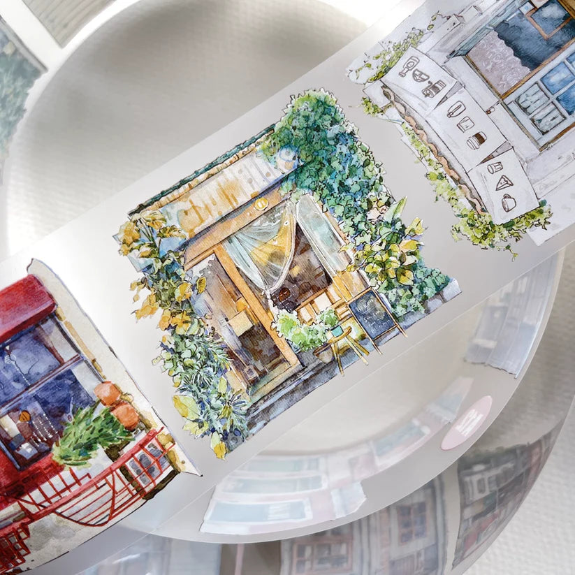 Seahorse Forest Vol 2 Clear PET Tape - A12 Small House