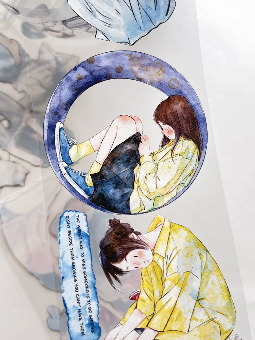Seahorse Forest Vol 1 Clear PET Tape - A1 Emo