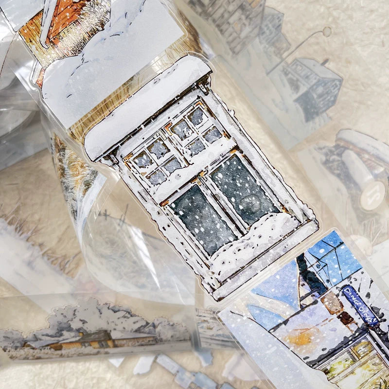 Ding Ding Vol 8 Clear Pre-Cut PET Tape - #27 Winter