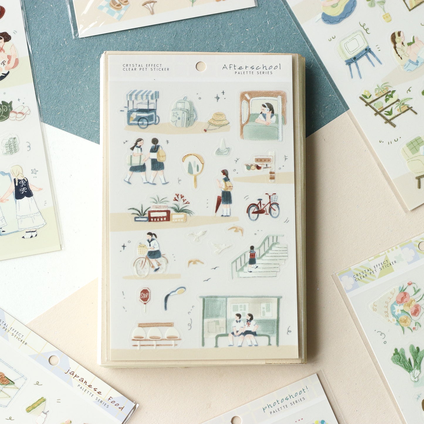 Teayou Crystal Effect Stickers - Afterschool