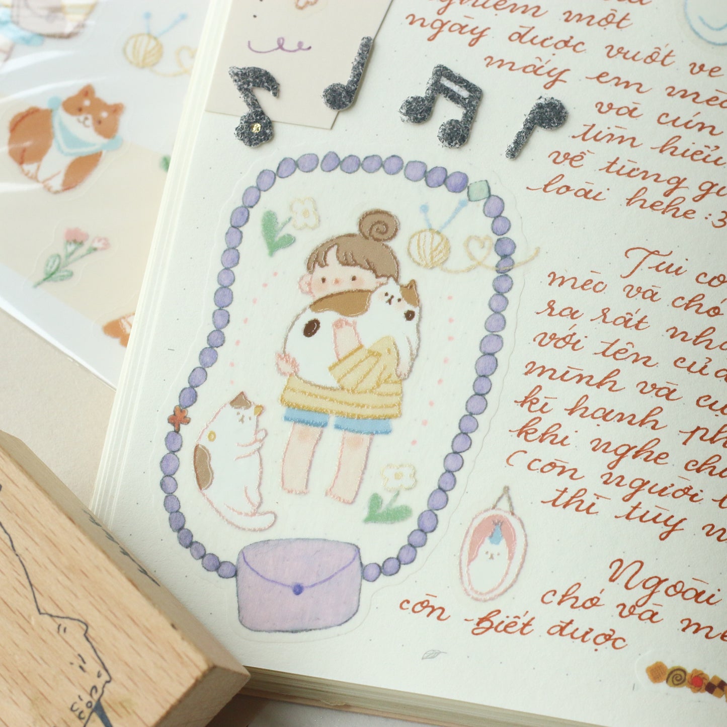 Teayou Crystal Effect Stickers - My Pets