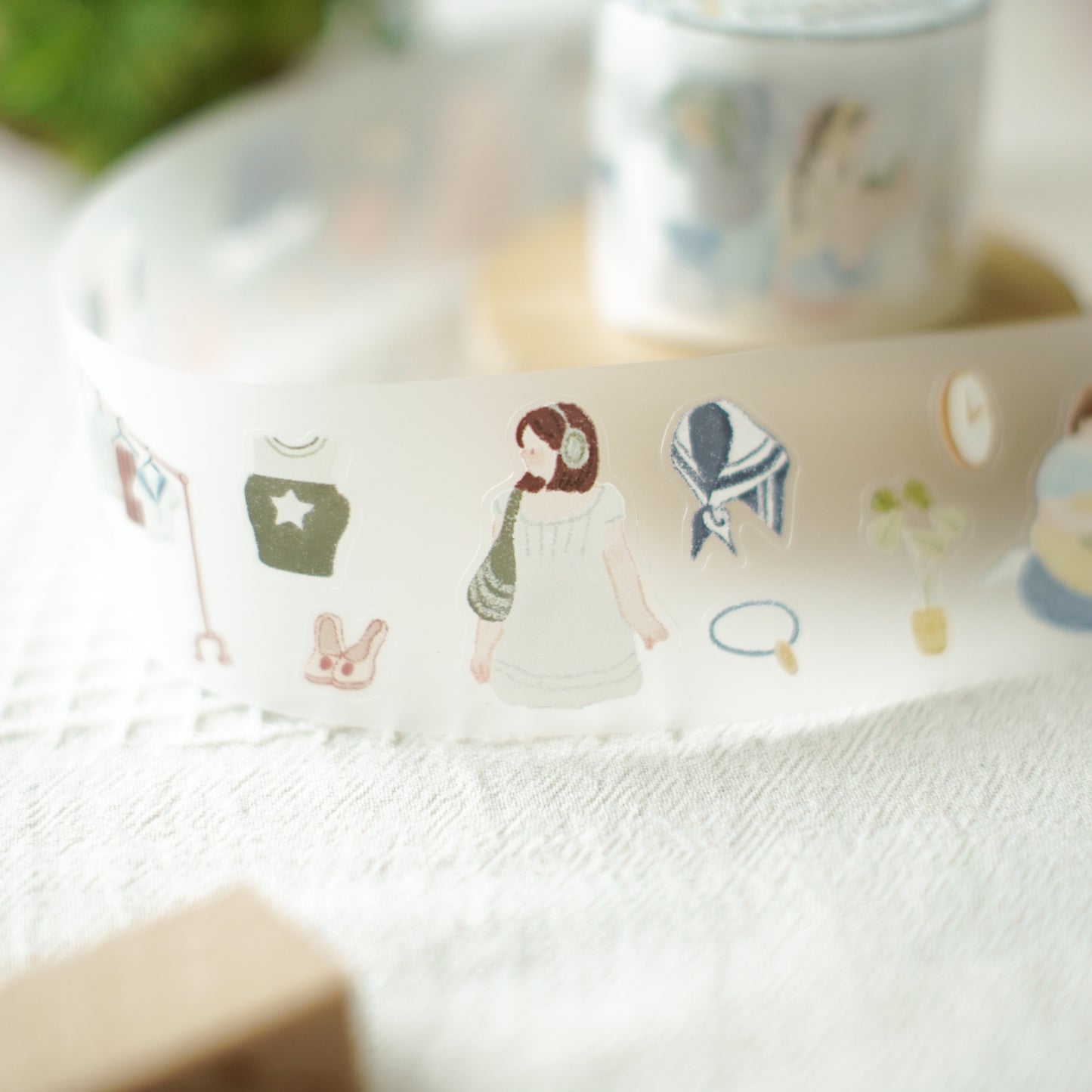 Teayou Kiss Cut PET Tape - Palette Life 1