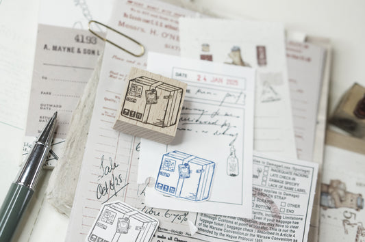Black Milk Project Rubber Stamp - Kuma Post Delivery Parcel Box