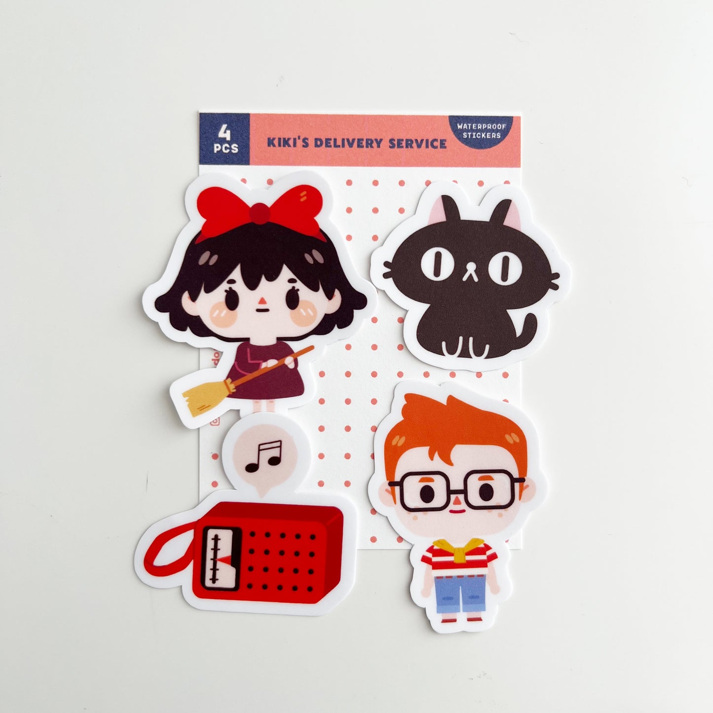 Studio DonDon Waterproof Sticker Packs - Kiki's Delivery Service