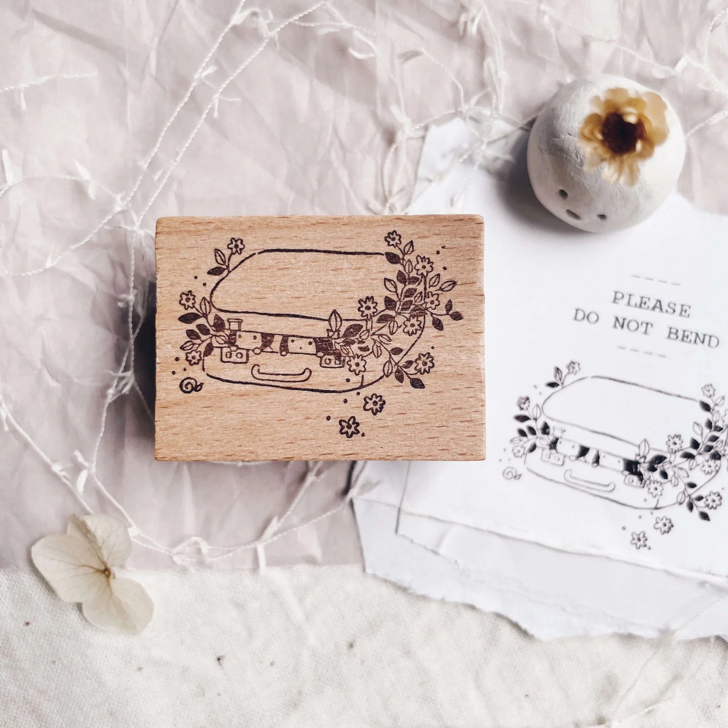 MsBulat Rubber Stamp - Private Party: Introverts Only