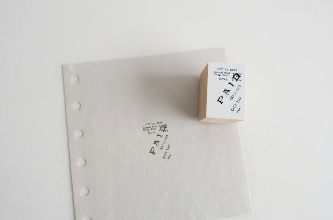 YOHAKU Rubber Stamp Item S-103