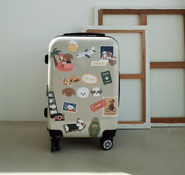Suatelier Travel Sticker Pack - Let's Go on a Trip