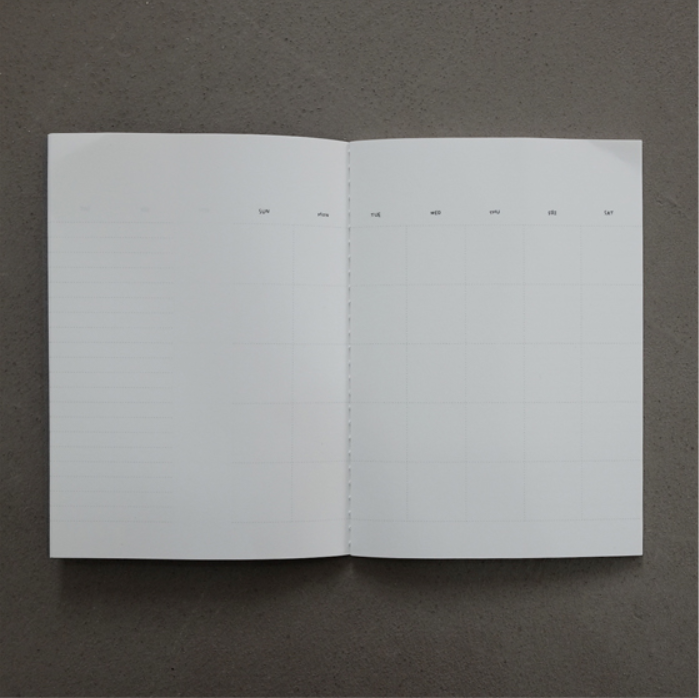 Suatelier Undated Planner - Monthly Note