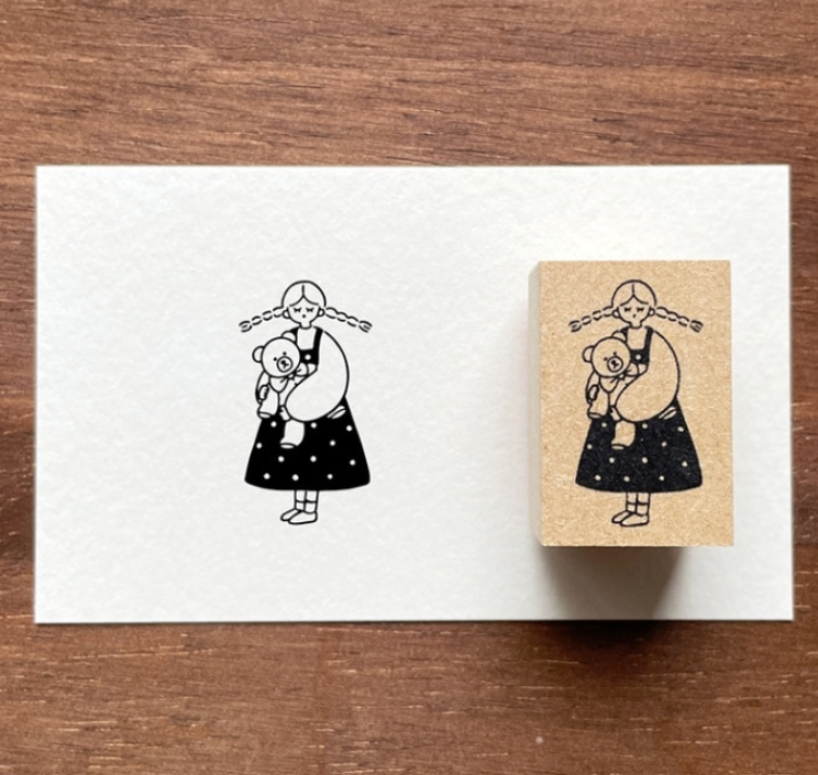 Stamp Marche peppoko Rubber Stamp - Teddy Bear