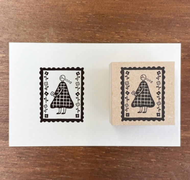 Stamp Marche Marl-chan Rubber Stamp - Postage Stamp