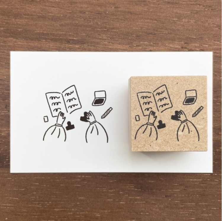 Stamp Marche Marl-chan Rubber Stamp - Stamping
