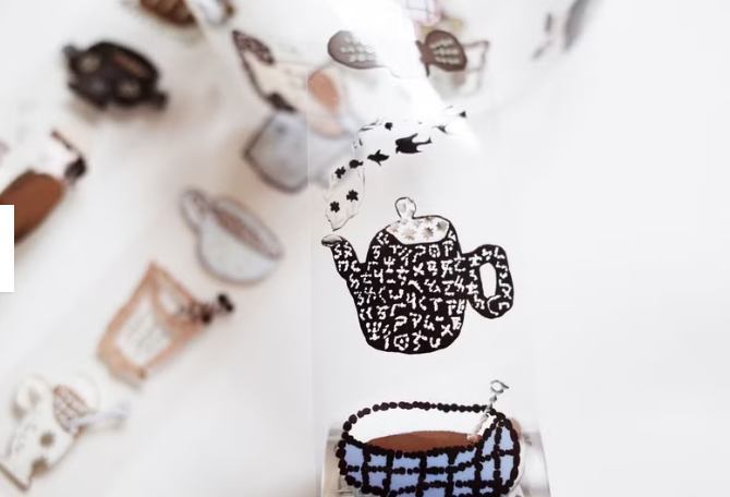 Miss Hoegg PET Tape - Drink Many Cups of Coffee