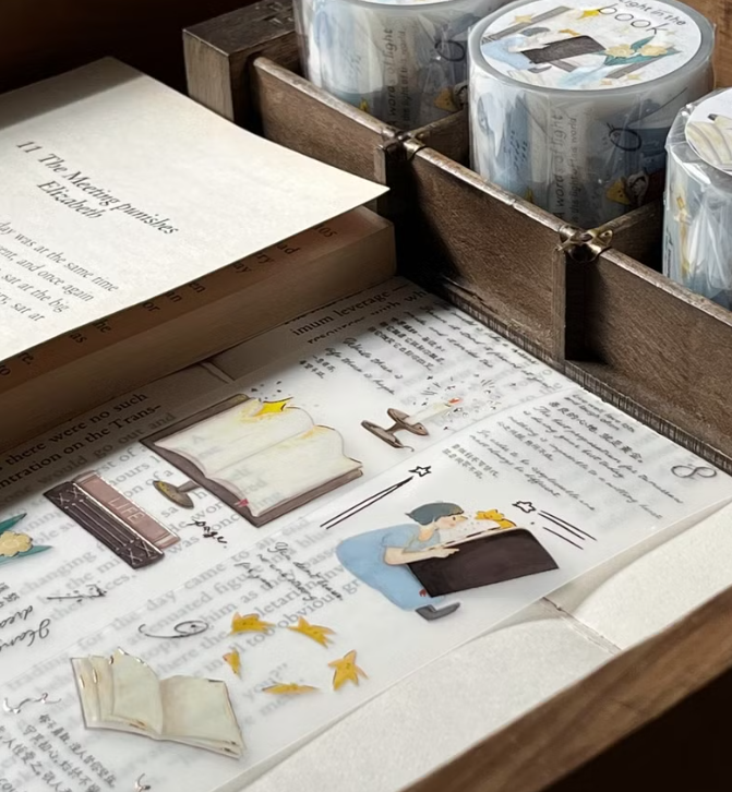 Yamadoro PET Tape - Light in the Book