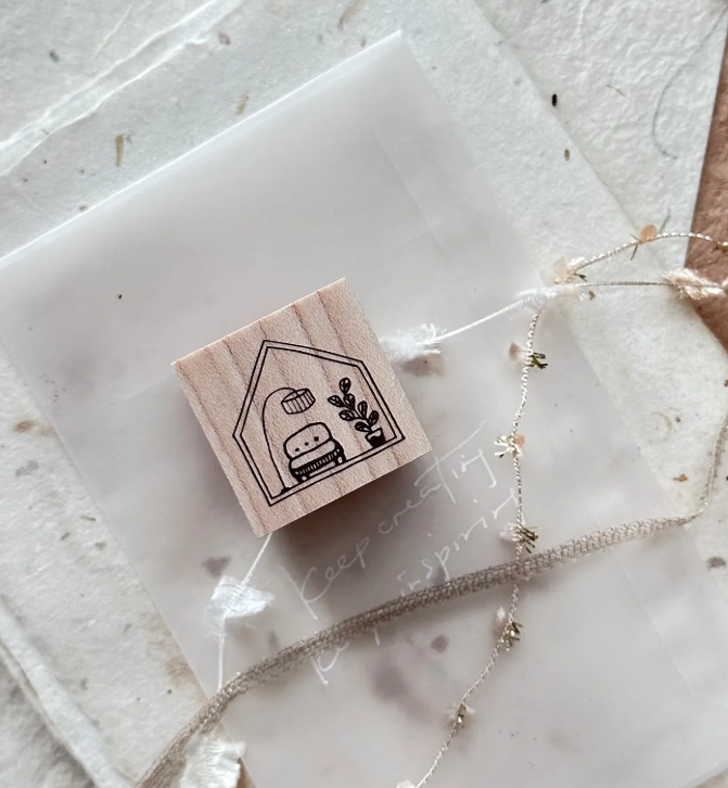 Nove Production Tiny Things Rubber Stamp Collection - Tiny House