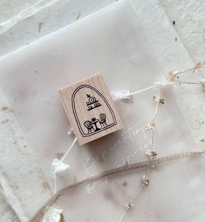Nove Production Tiny Things Rubber Stamp Collection - Tiny House