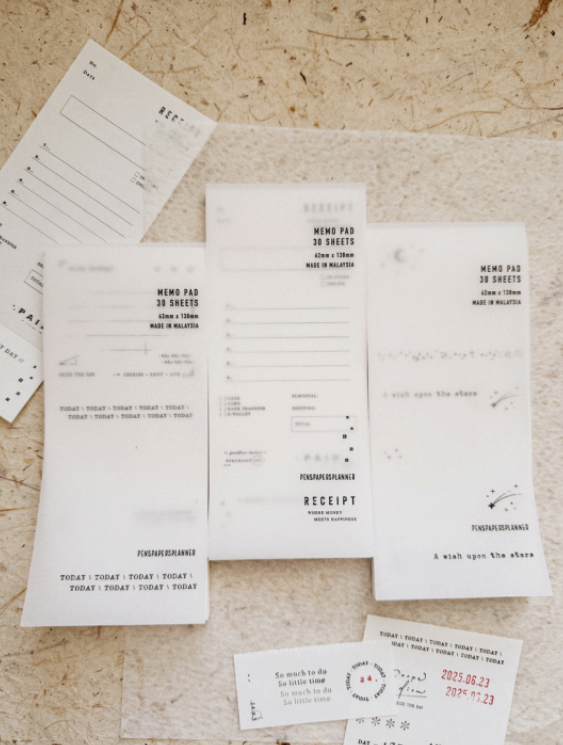PensPapersPlanner Memo Pads