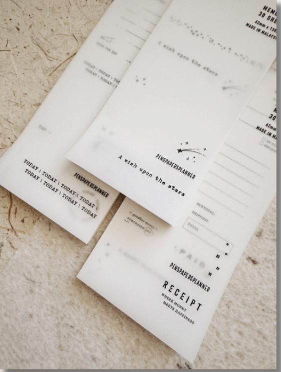 PensPapersPlanner Memo Pads
