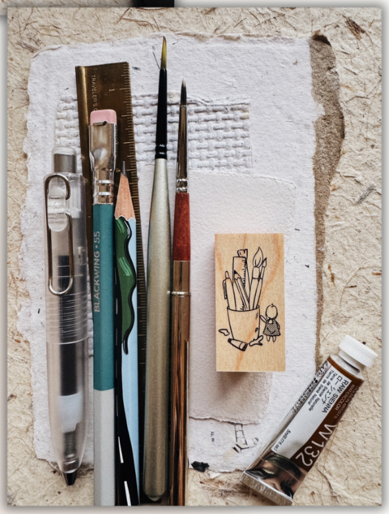 PensPapersPlanner Series 9 Rubber Stamps - A Quiet Love for Stationery 147 - 154
