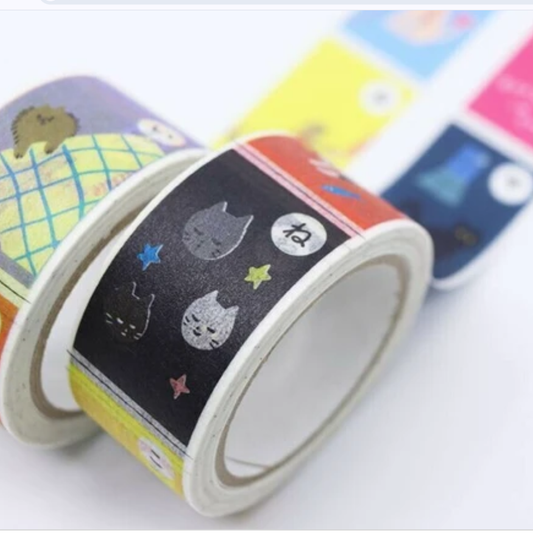 36 Sublo Washi Tape - Cats