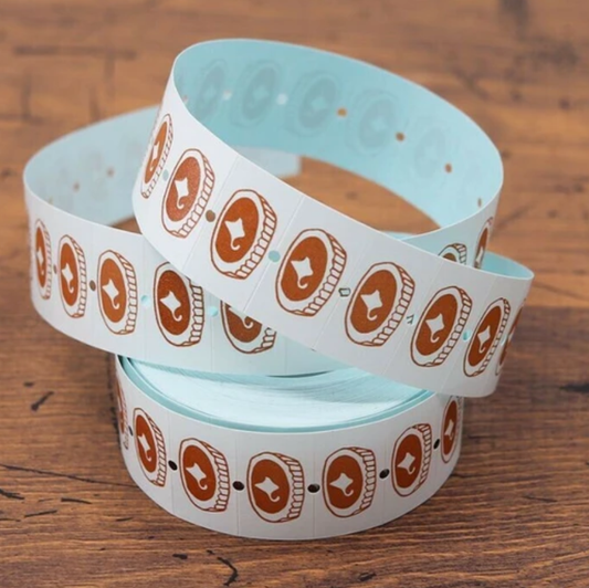 36 Sublo Small Label Stickers - Hokkaido Steamed Bread