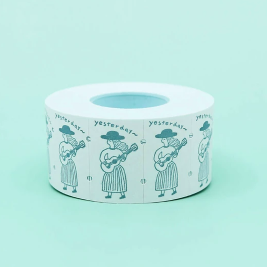 36 Sublo x Necktie Large Label Stickers - Yesterday