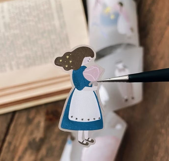 Hairmo Kiss-Cut PET Tape - Petite Romance