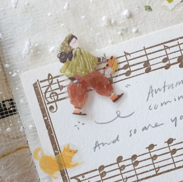 Teayou Kiss Cut PET Tape - Autumn Fairies