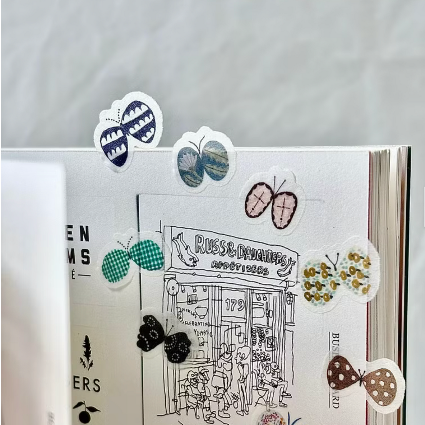 Pion Kiss-Cut Washi Tape - Butterfly