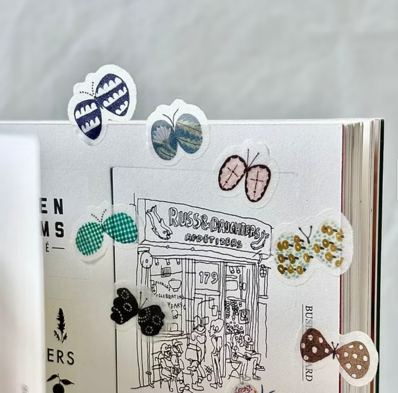 Pion Kiss-Cut Washi Tape - Butterfly