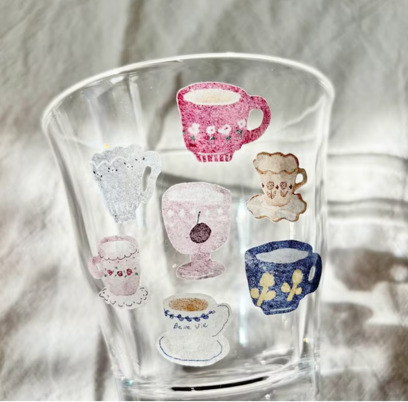 Pion Kiss-Cut Washi Tape -Afternoon Tea