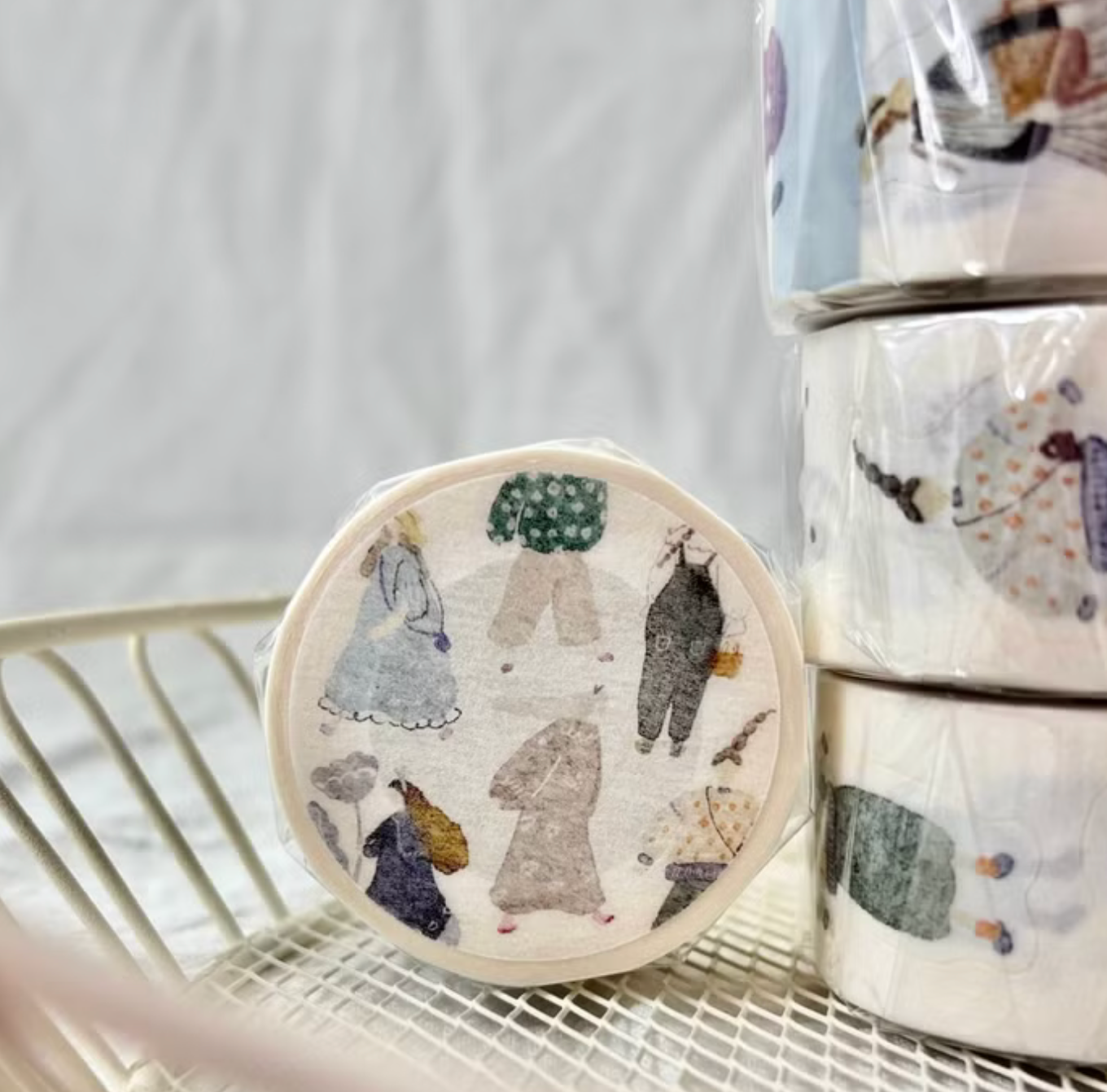 Pion Kiss-Cut Washi Tape -Artsy Girl