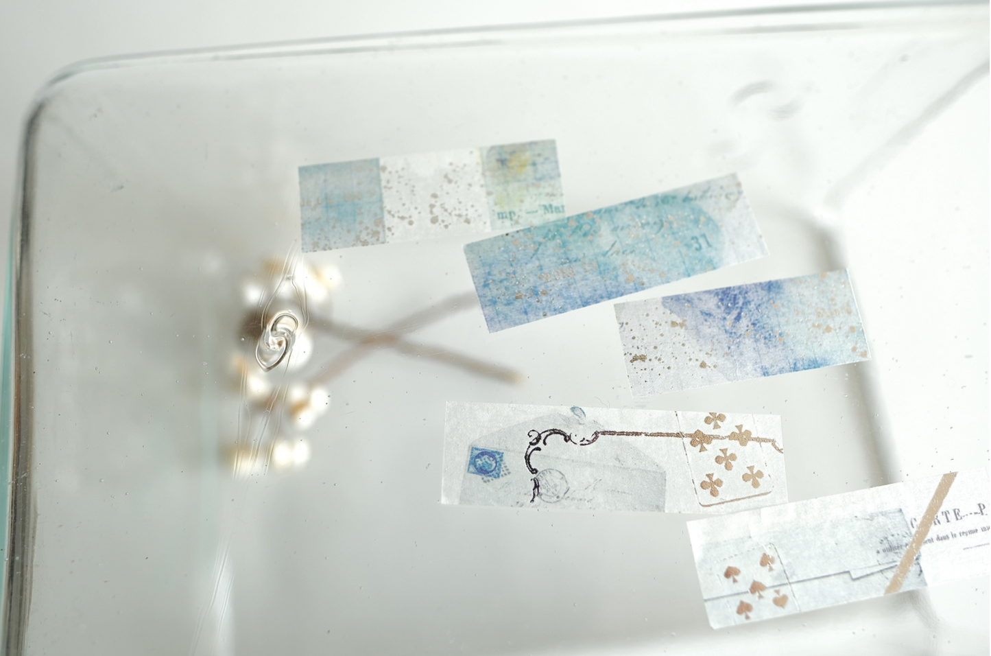 YOHAKU Foil Stamped Washi Tape Nocturne YH-002