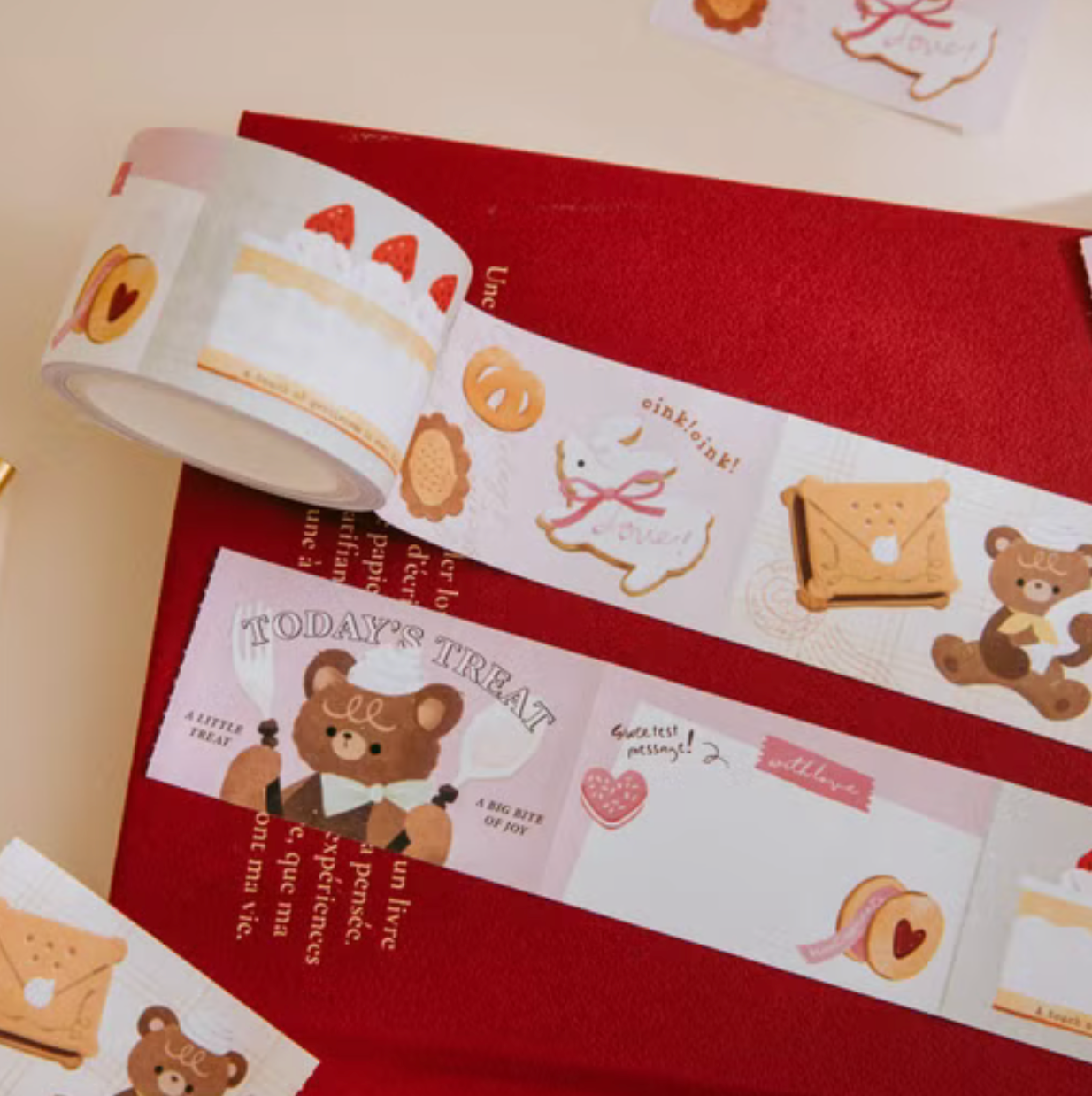 wwiinngg Sticky Notes Roll - Sweet Treat