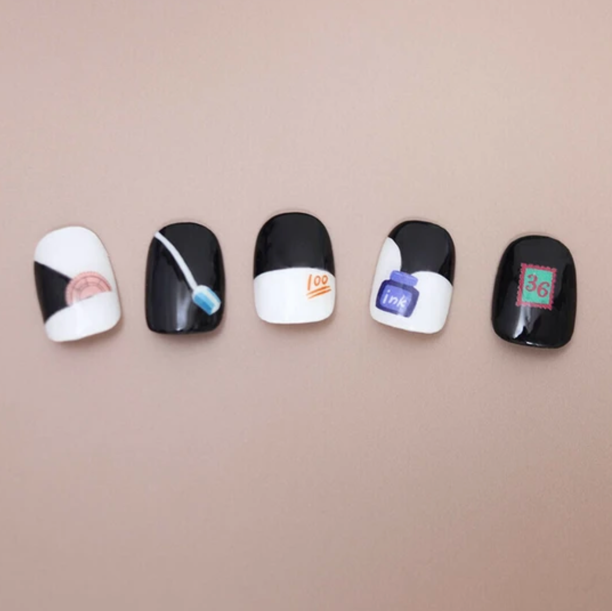 36 Sublo Nail Decals - Stationery