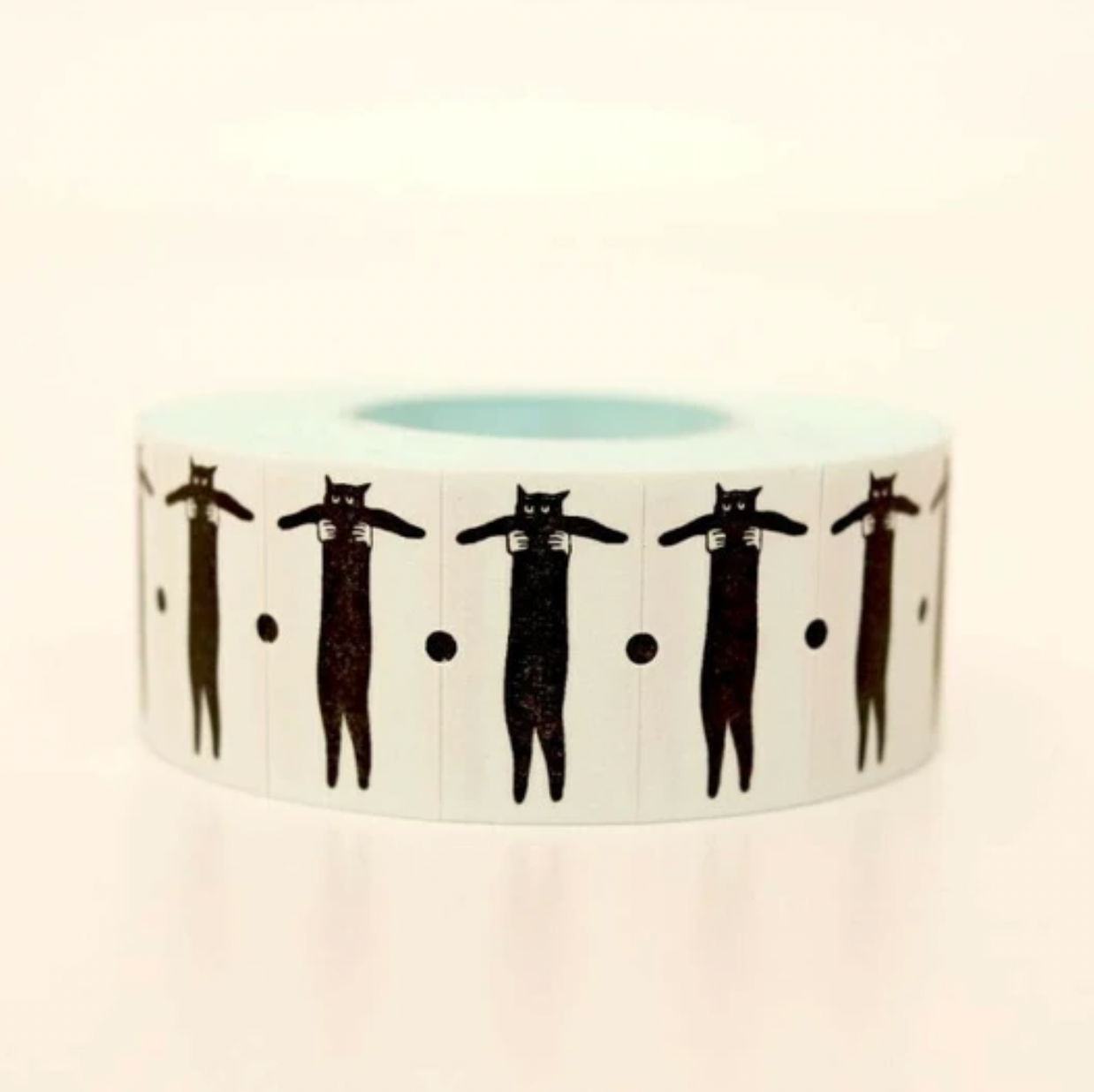 36 Sublo Small Label Stickers - Black Cat