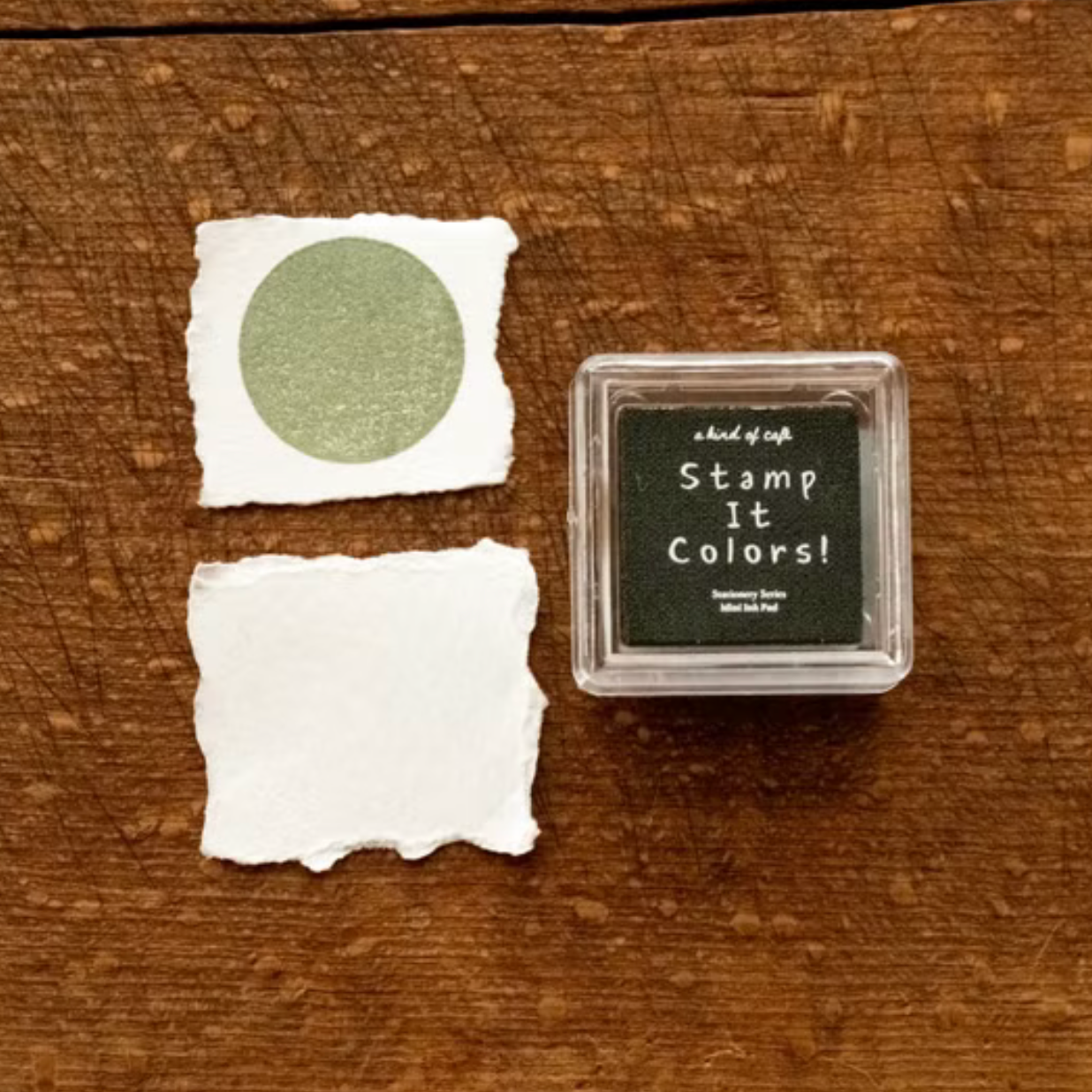 A Kind of Cafe Mini Ink Pad - Dark Green