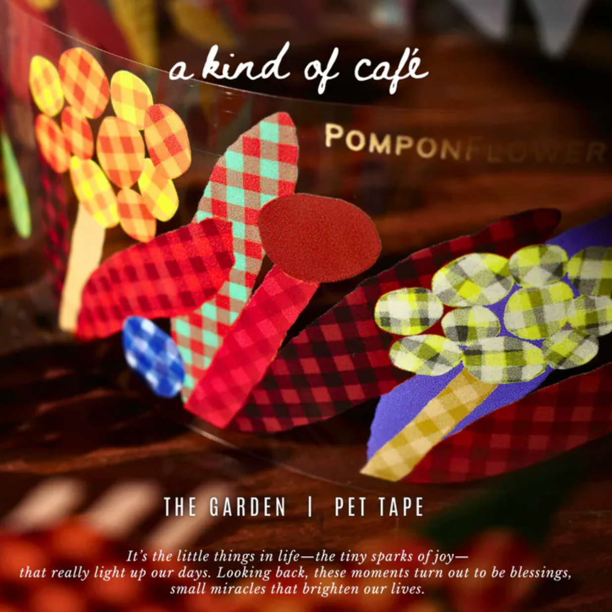 a kind of cafe PET Tape - The Garden