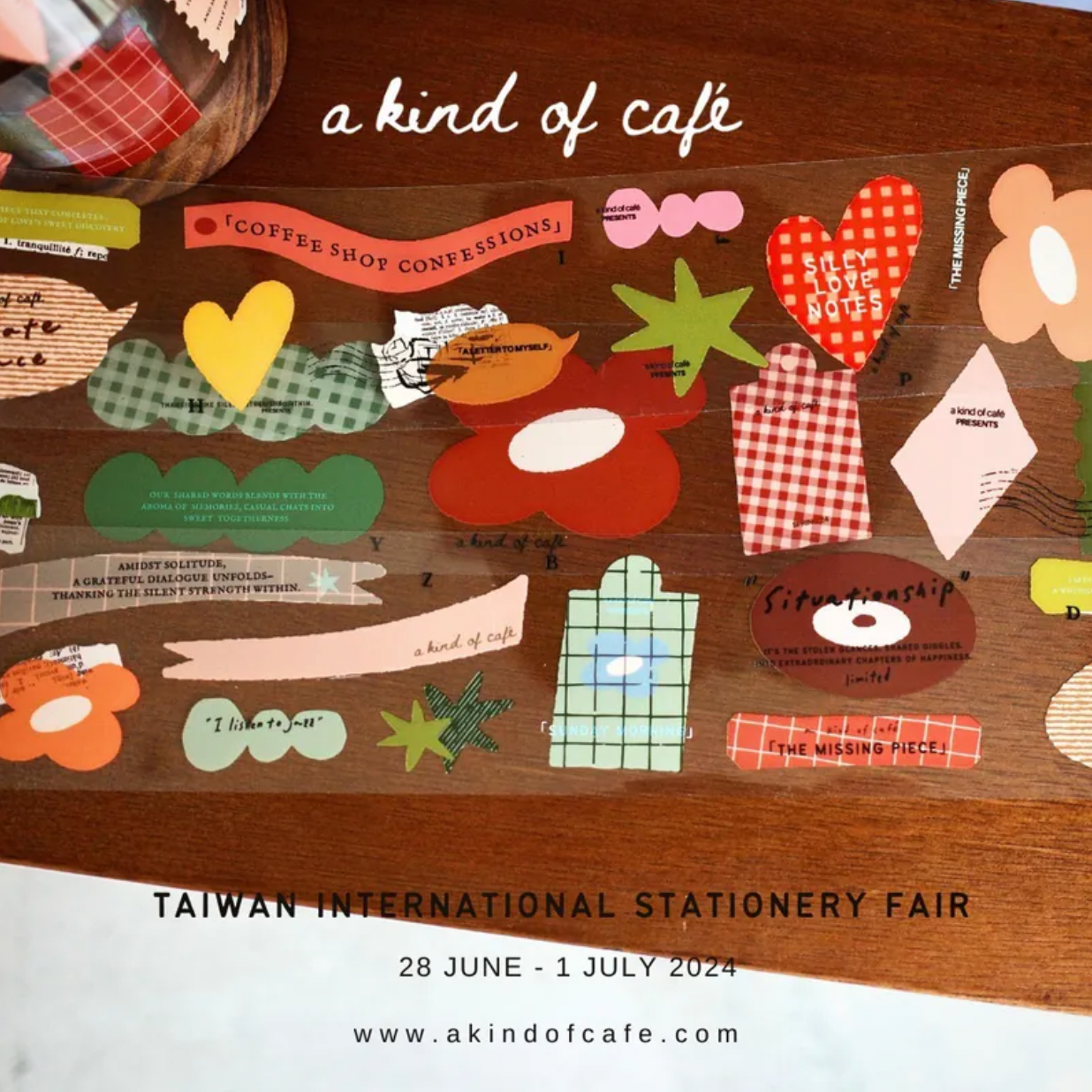 a kind of cafe PET Tape - Love from the Start