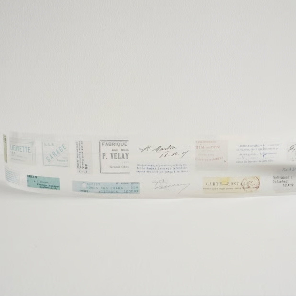YOHAKU Roll of PET Stickers P-008
