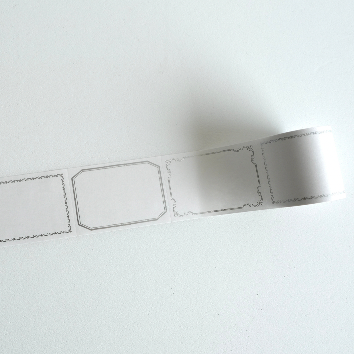 YOHAKU Foil Stamped Roll Sticky Notes Silver Label RH-004