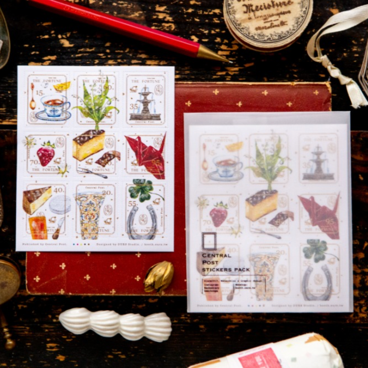 OURS Studio Stamp Stickers - The Fortune